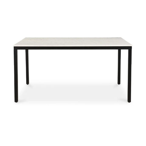 Parson Marble Small Dining Table White
