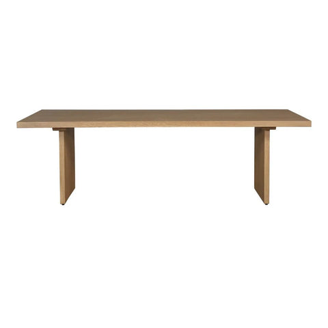 Koshi Dining Table Sandblasted Amber Oak