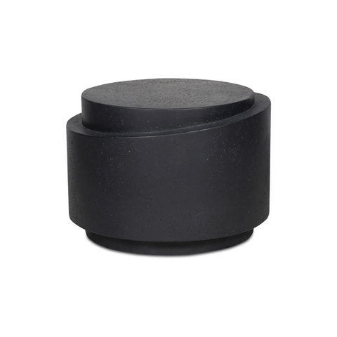 Cosmo Outdoor Accent Table Black
