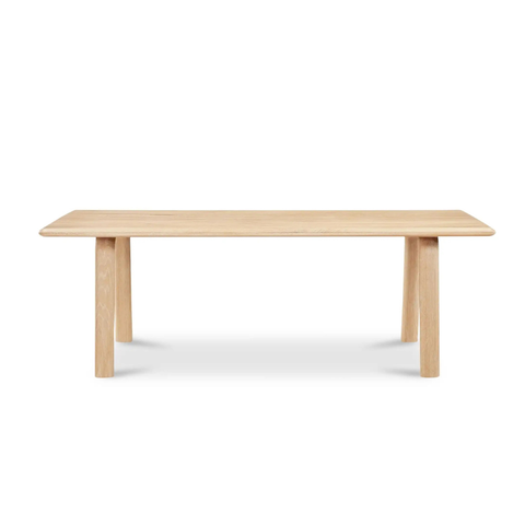 Malibu Dining Table White Oak