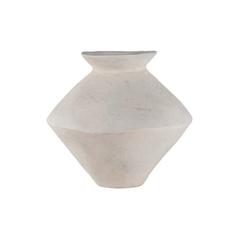 Raja Medium Decorative Vessel White