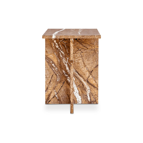 Blair Accent Table Golden Forest Marble