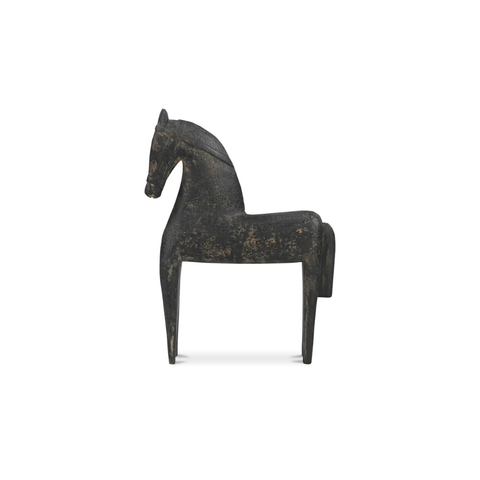 Gallant Wooden Sculpture Black