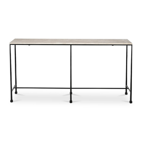 River Console Table Botticino Marble