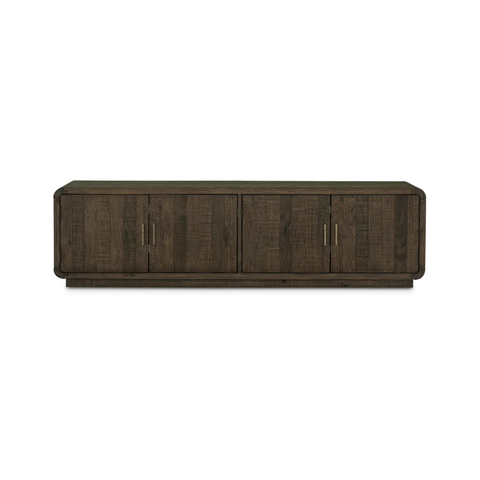 Monterey Media Cabinet Aged Brown