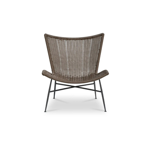 Paige Outdoor Accent Chair Brown