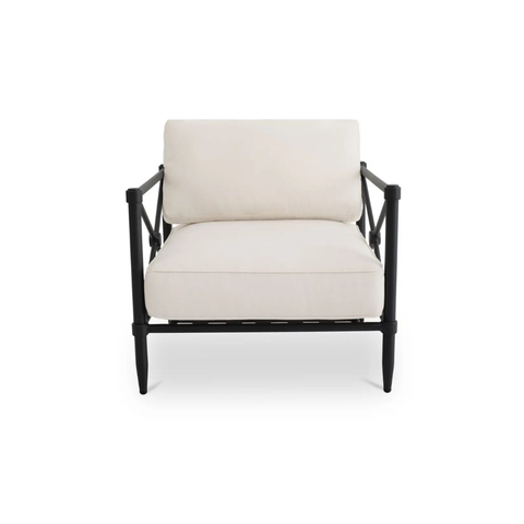 Willow Outdoor Accent Chair Cream