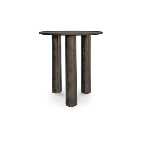 Deacon Outdoor Side Table Deep Bronze