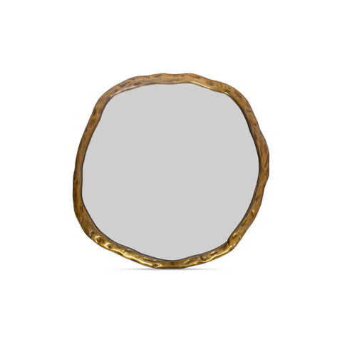 Foundry Large Mirror Gold
