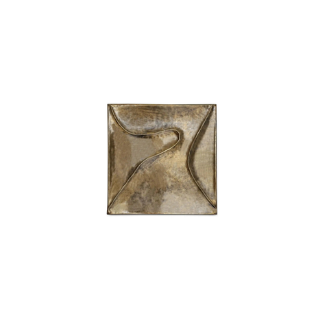 Bode Wall Sculpture Aged Brass