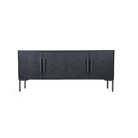Fishbone Sideboard Black