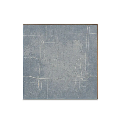 Notion Framed Painting Blue