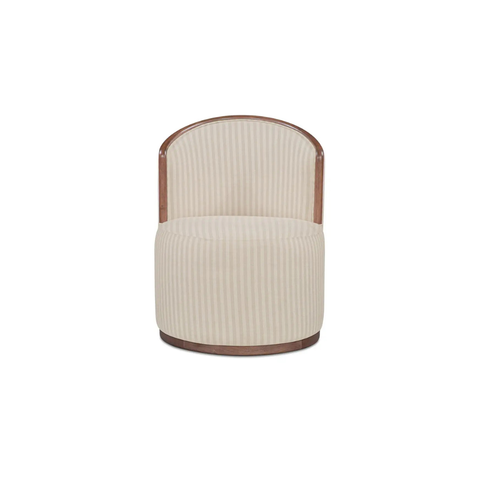Rossi Swivel Dining Chair Stripe