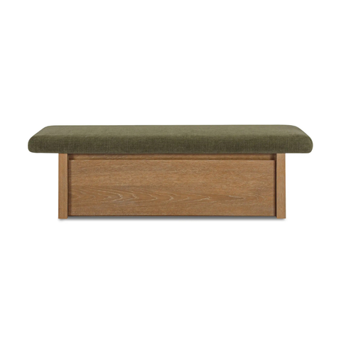 Gemma Storage Bench Dark Green