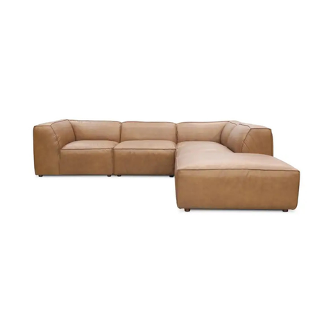 Form Dream Modular Sectional Sonoran Tan Leather