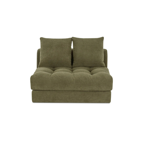 Davie Slipper Chair Olive