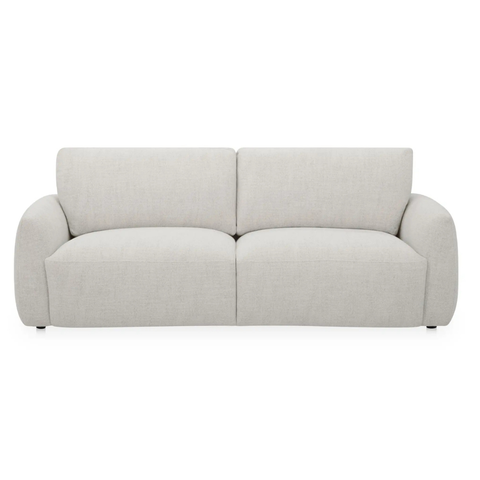 Callie Sofa 91 in. Flecked Oat