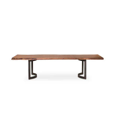 Bent Small Dining Table Brown