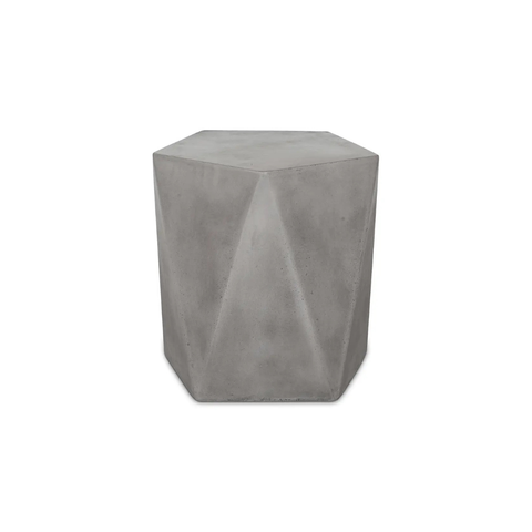 Gem Outdoor Stool Grey
