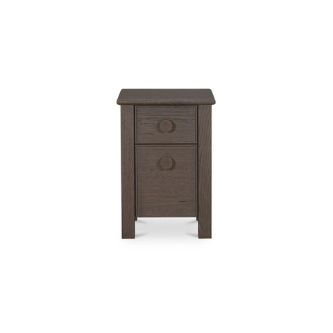 Loren Small Nightstand Dark Brown