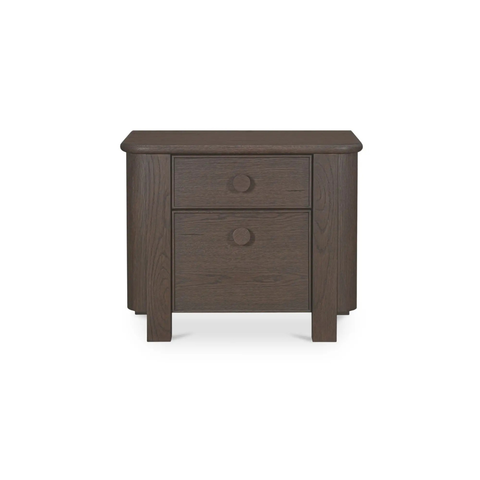 Loren Large Nightstand Dark Brown