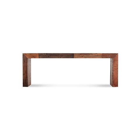 Vintage Small Bench Light Brown
