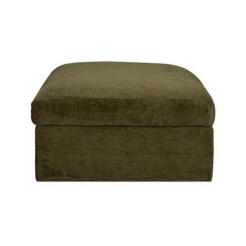 Swift Storage Ottoman Dark Green