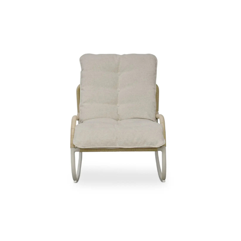 Lyra Outdoor Rocking Chair Beige