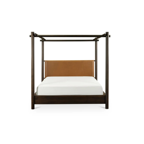 Devin Bed King Brown