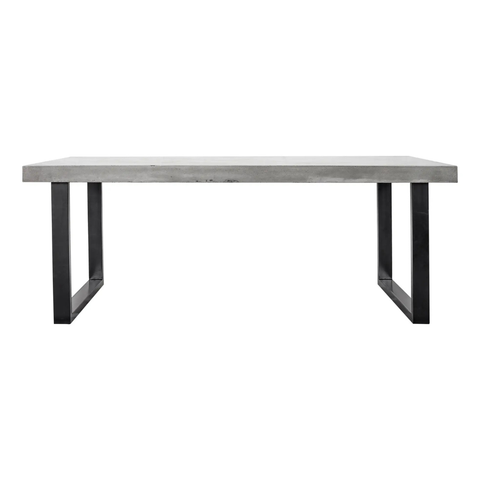 Jedrik Outdoor Dining Table Large Grey