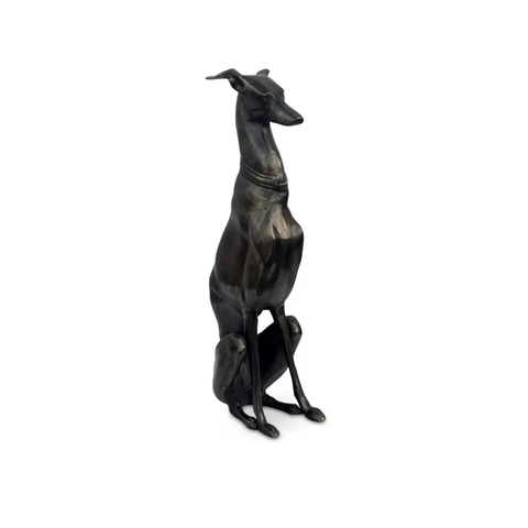 Duke Cast Aluminum Sculpture Black
