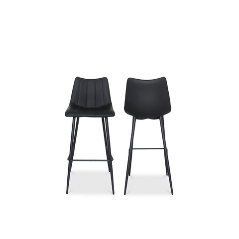 Alibi Bar Stool Matte Black - Set Of Two
