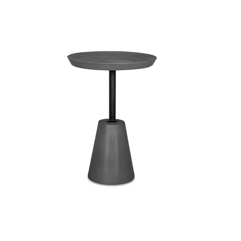 Foundation Outdoor Accent Table Dark Grey