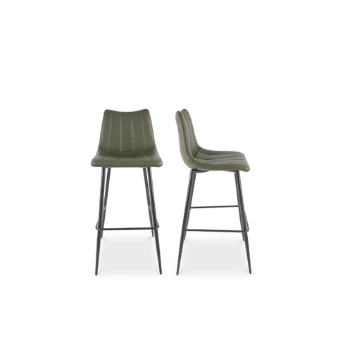 Alibi Bar Stool Dark Green - Set Of Two