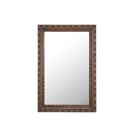 Holland Mirror Large Brown