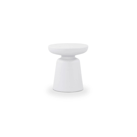 Ruth Outdoor Side Table White