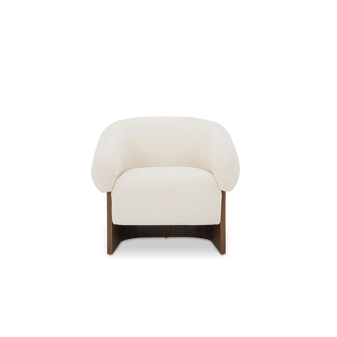 Otto Accent Chair Flecked Cream