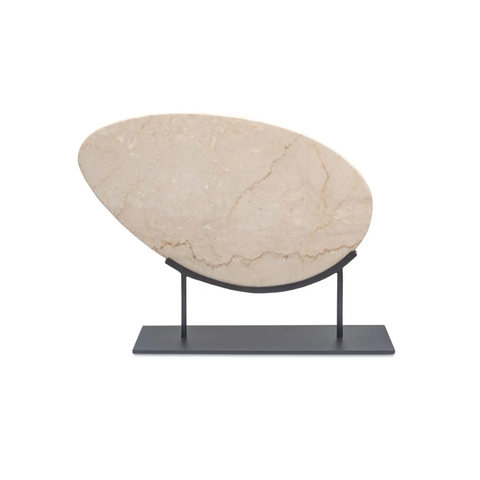 Galen Sculpture Botticino Beige Marble