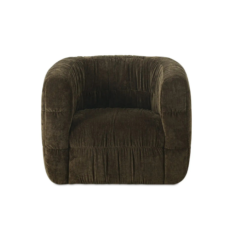 Robson Swivel Chair Dark Green