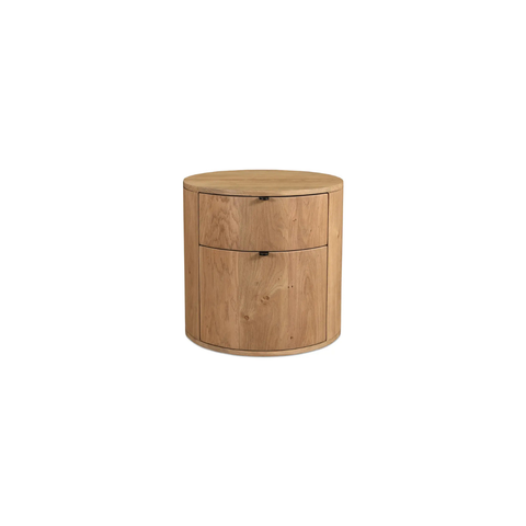 Theo 2 Drawer Nightstand Natural