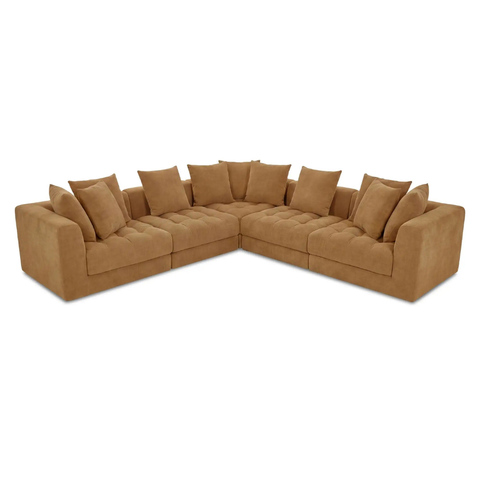 Davie Classic L Modular Sectional Golden Yellow