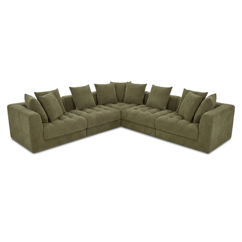 Davie Classic L Modular Sectional Olive