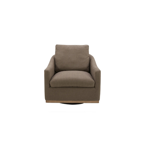 Linden Swivel Chair Soft Taupe