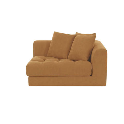 Davie Right Arm Facing Chair Golden Yellow