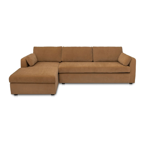 Burrow Sleeper Sectional With Storage Chaise Ginger Left