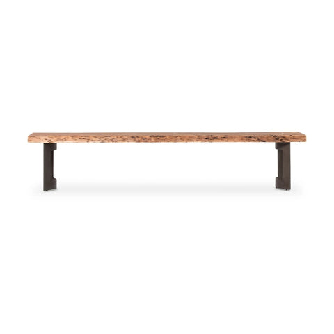 Bent Bench Large Brown