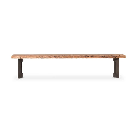 Bent Bench Large Brown