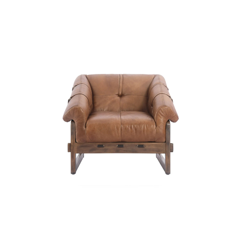 Bellos Accent Chair Open Road Brown