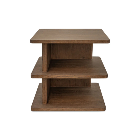 Casey Side Table Dark Brown