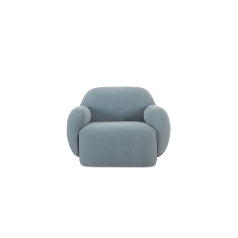 Hazel Lounge Chair Light Blue